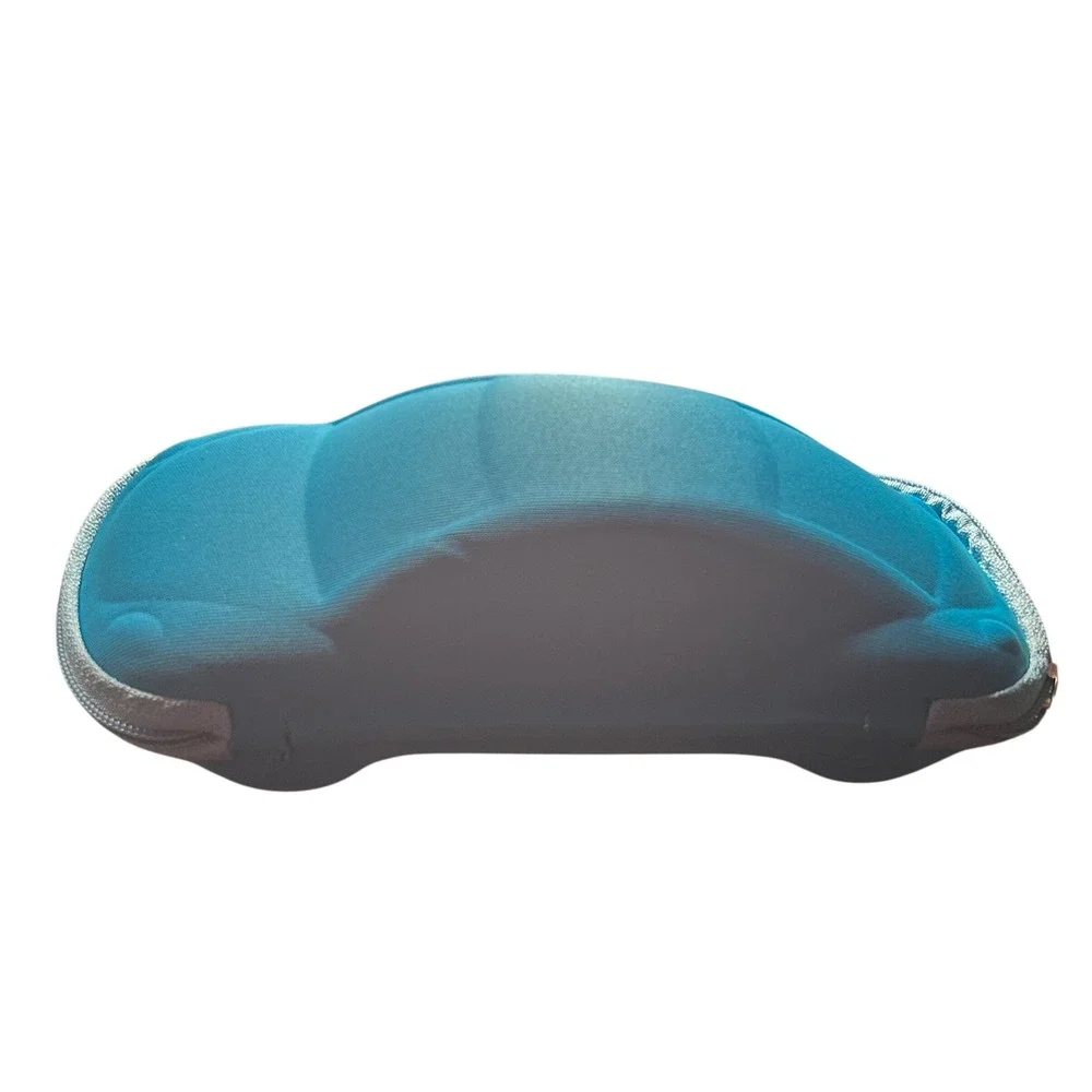 LongKeeper Blue‎ Heart Shaped Sunglasses Kids Designer Eyewear with Case